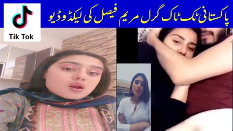 tiktok celebrities leaked|Another Pakistani TikTok star Maryam Faisal’s MMS leaks ...